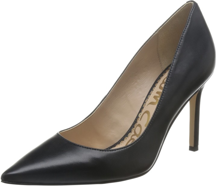 sam edelman black patent leather pumps