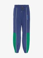 Thumbnail for your product : MAISON KITSUNÉ X ADER Panelled drawstring sweatpants