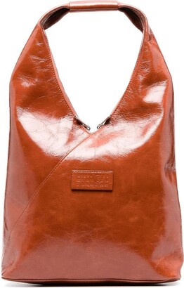Brick Red Cross Body Boho Bag with Mirrors, Purses-Bags, Red