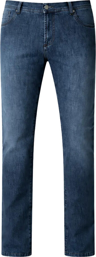 Brett Johnson Straight-Leg Denim Jeans
