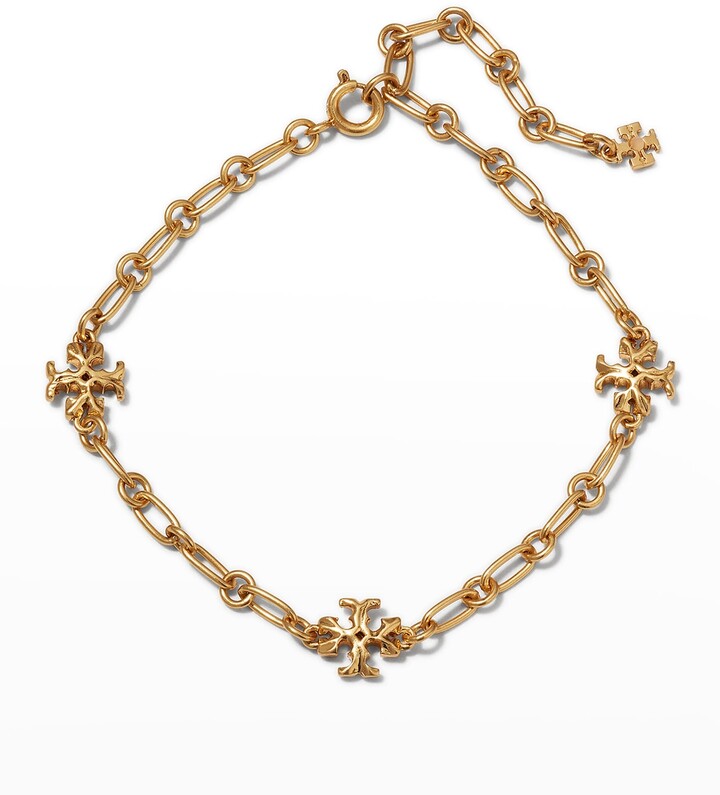 Tory Burch Roxanne Chain Delicate Bracelet - ShopStyle