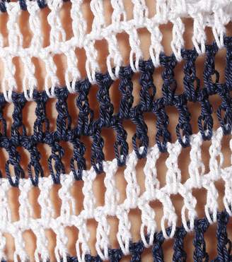 Anna Kosturova Sailor crocheted cotton sweater