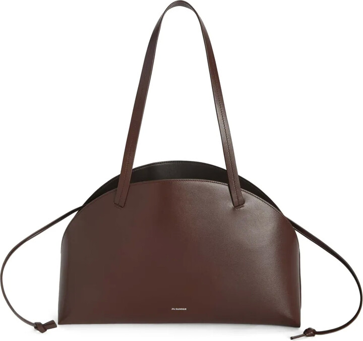 Jil Sander Curved Medium Shoulder Bag