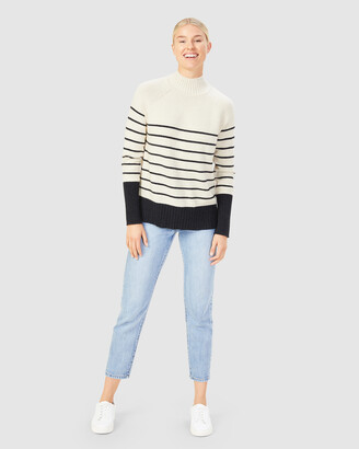 French Connection Women's Jumpers & Cardigans - Cosy Stripe Knit - Size One Size, S at The Iconic