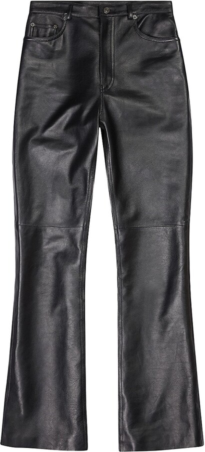 Balenciaga Bootcut Pant in Black - ShopStyle
