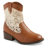 Thumbnail for your product : Cherokee Girl's Berdie Crochet Fashion Boots - Assorted Colors