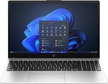 HP 250R G10 15.6" LCD AI Laptop, Intel Core 5, 16GB RAM, 512GB SSD, Backlit Keyboard, Windows 11 Pro, Dark Ash Silver