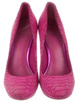 Thumbnail for your product : Brian Atwood Embossed Platform Pumps