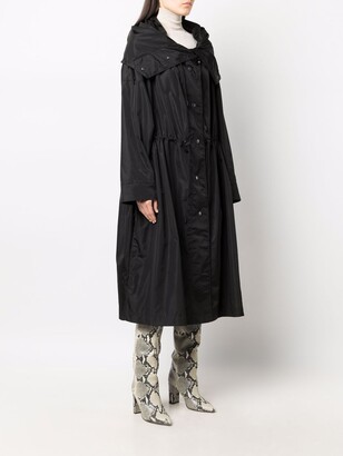 Isabel Marant Recycled-Nylon Oversized Rain Coat