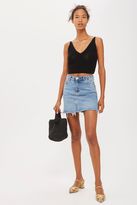 Thumbnail for your product : Topshop Ribbed crochet bralet