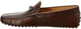 Thumbnail for your product : Tod's Double T Leather Driving Shoe