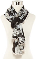 Thumbnail for your product : JCPenney MIXIT Mixit™ Floral Scarf