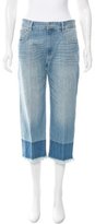 Thumbnail for your product : Etoile Isabel Marant Distressed Cropped Jeans