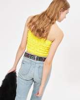 Thumbnail for your product : Topshop Shirred Lace Camisole
