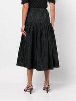Thumbnail for your product : Tanya Taylor Lara Tiered Tafetta Skirt