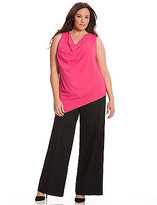 Thumbnail for your product : Lane Bryant 6th & Lane draped shell