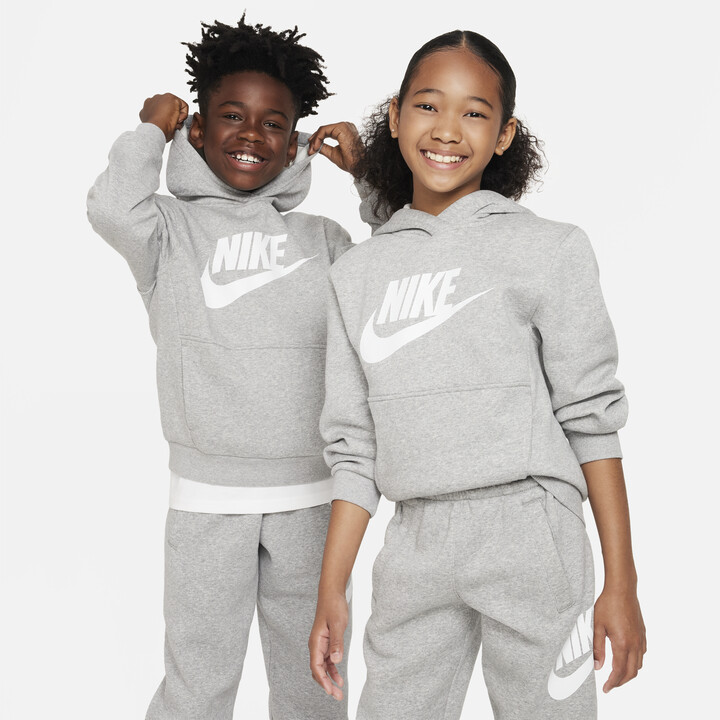 Nike Sportswear Club Fleece Big Kids' Hoodie in Grey - ShopStyle Boys'  Sweatshirts