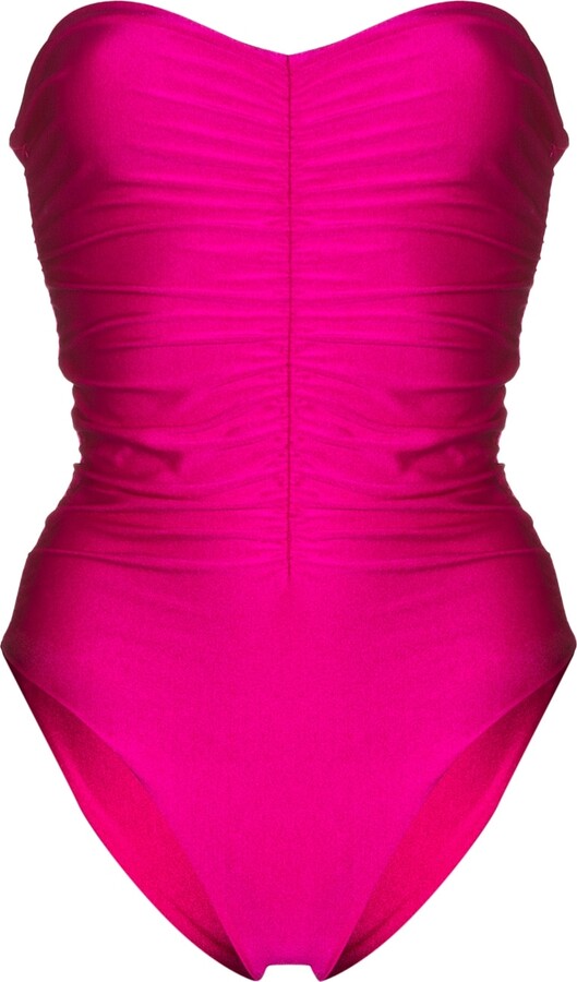 JADE SWIM Yara strapless swimsuit ShopStyle