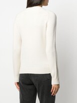 Thumbnail for your product : Saint Laurent Relaxed Ribbed Detail Jumper