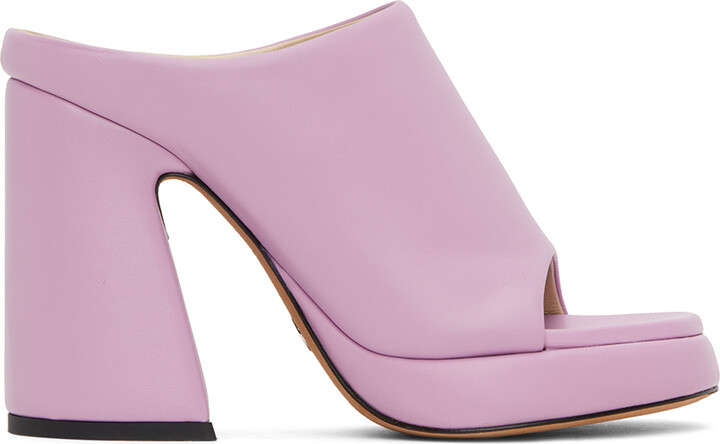 Proenza Schouler Purple Forma Platform Sandals