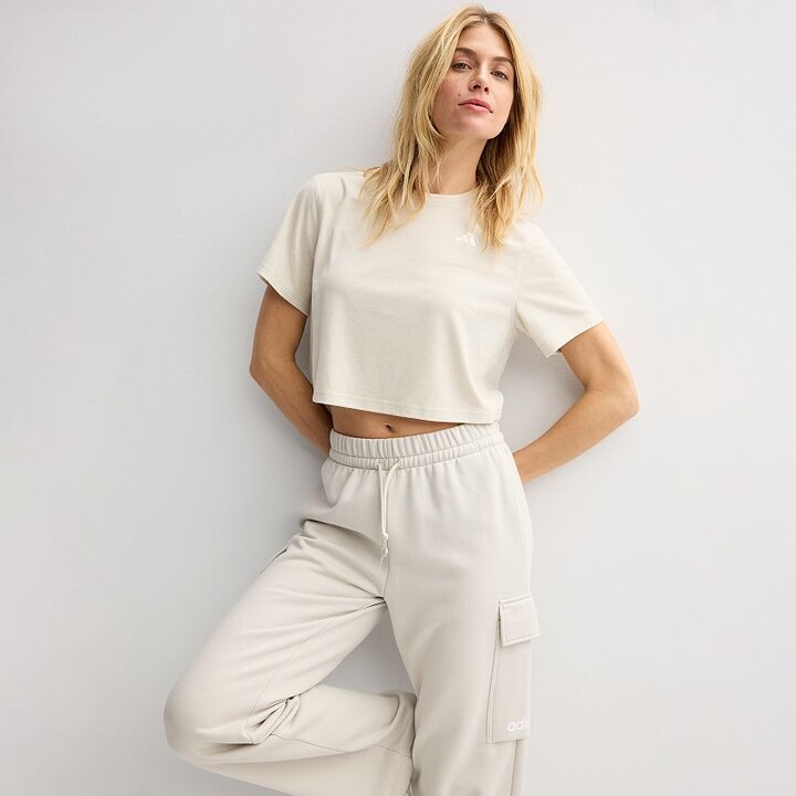 Women's adidas Essentials Boxy Cropped Training T-Shirt