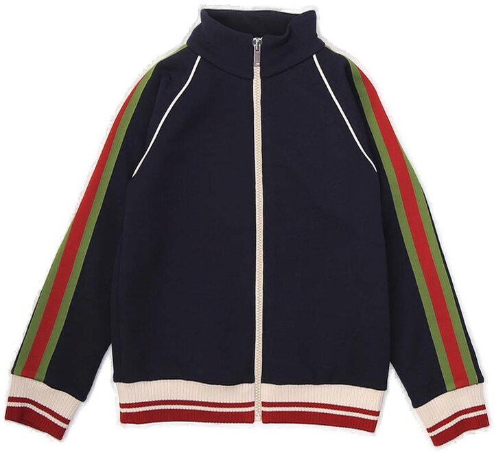 Gucci Children Web Zip-Up Jacket - ShopStyle Kids' Clothes