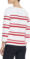 Thumbnail for your product : Tory Burch Kendall Carnival-Stripe Jersey Top
