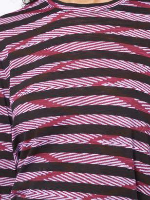 Proenza Schouler Chevron Stripe Long Sleeve T-Shirt