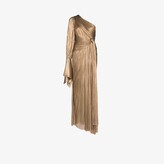 Thumbnail for your product : Maria Lucia Hohan Eden One Shoulder Gown - Women's - Fabric