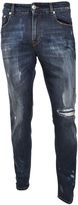 Thumbnail for your product : Versus Distressed Slim Fit Jeans