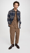 Thumbnail for your product : Faherty High Pile Fleece Plaid Cpo Jacket
