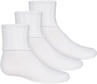 Jefferies Socks Ribbed Socks - 3-Pack, Crew (For Little Girls)