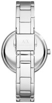 Thumbnail for your product : Armani Exchange Crystal Dial Bracelet Watch, 35mm