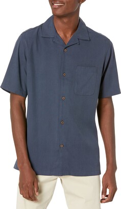 28 Palms Men's Relaxed-Fit Camp Shirt