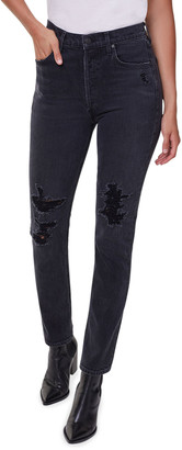 Citizens Of Humanity Charlotte High Rise Straight Jeans Shopstyle Relaxed Denim