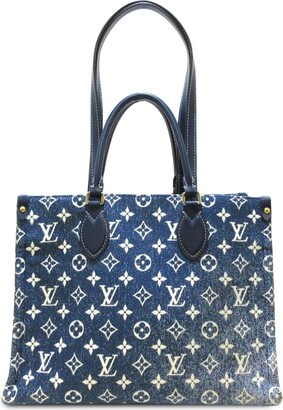 Weekend NM Tote Bag - Luxury Monogram Other Canvas Blue