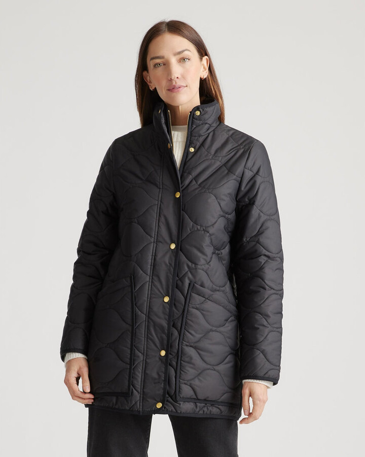 Quince Featherless Quilted Long Puffer Jacket - ShopStyle