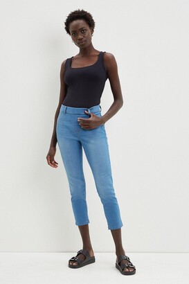 Dorothy Perkins Womens Skinny Capri Eden Jeggings - ShopStyle Jeans