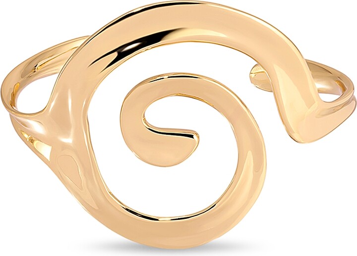 Ettika Aura Swirl Cuff Bracelet