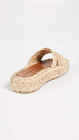 Thumbnail for your product : Clergerie Robert Clergerie Idalie Raffia Sandals