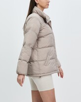 Thumbnail for your product : Nude Lucy Women's Purple Parkas - Topher Longline Puffer - Size XL at The Iconic