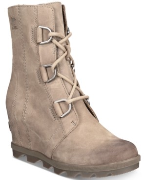 wedge heel sorel boots