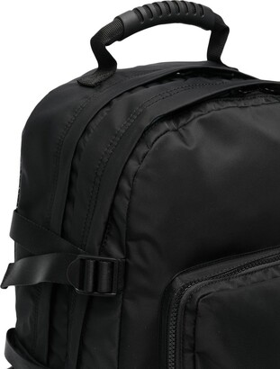 Emporio Armani Kids Multi-Pocket Logo-Patch Backpack