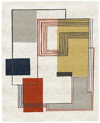 west elm Abstract Lines Wool Rug