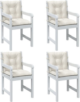 Red Barrel Studio Lowback Chair Cushions 4 Pcs 39.4\