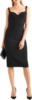 Michael Kors Collection Wool-blend Crepe Dress