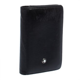 Thumbnail for your product : Montblanc Black Leather Meisterstuck Business Card Holder