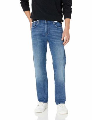 Mens Clothing Jeans Straight-leg jeans 7 For All Mankind Denim Austyn Clean Pocket Jean in Blue for Men 
