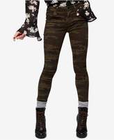 Thumbnail for your product : Sanctuary Admiral Camo-Print Skinny Jeans