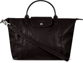 Thumbnail for your product : Longchamp Le Pliage Cuir handbag in myrtille